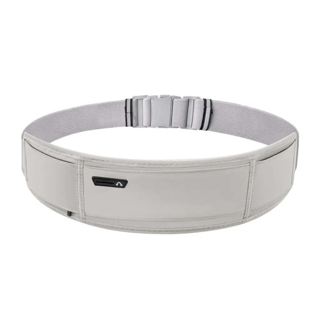 Тонкий беговой ремень для мужчин и женщин, легкая регулируемая поясная сумка для тренировок, чехол для телефона, водонепроницаемая поясная сумка для бега, велосипедный тренажерный зал