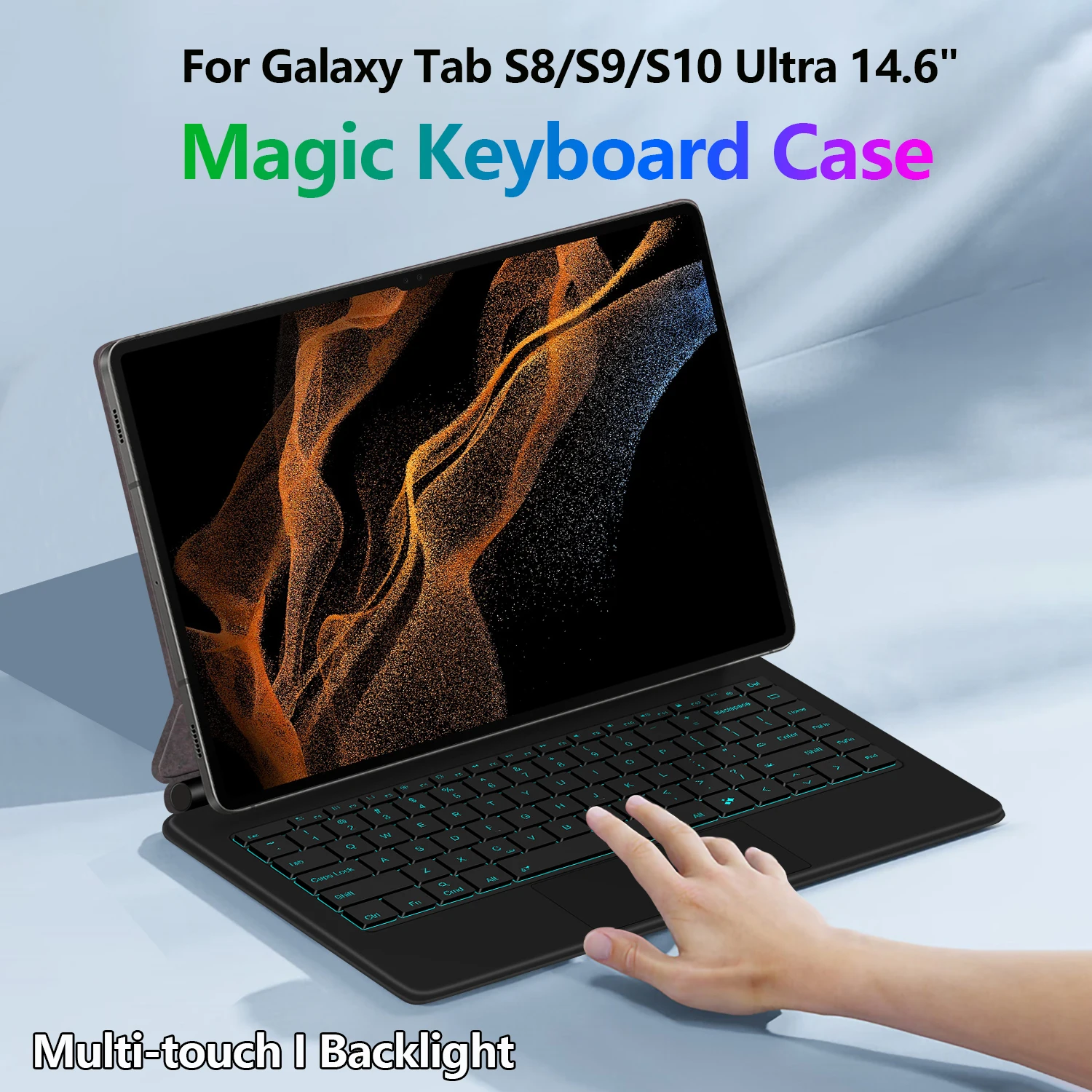 Smart Magic Keyboard For Samsung Galaxy Tab S8 Ultra 14.6