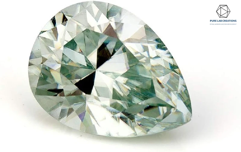 Pear Cut Aqua Loose Moissanite для обручального кольца, муассанит в форме капли слезы, ювелирные изделия на заказ Pear Cut Aqua Loose Moissanite для обручального кольца, муассанит в форме капли слезы, ювелирные изделия на заказ
