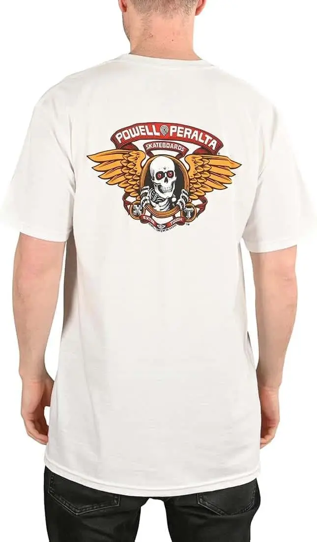 Skateboard T Shirt Powell Peralta Winged Ripper T-Shirt Men Women Oversized Short Sleeves Streetwear Harajuku Men's Clothing Tee