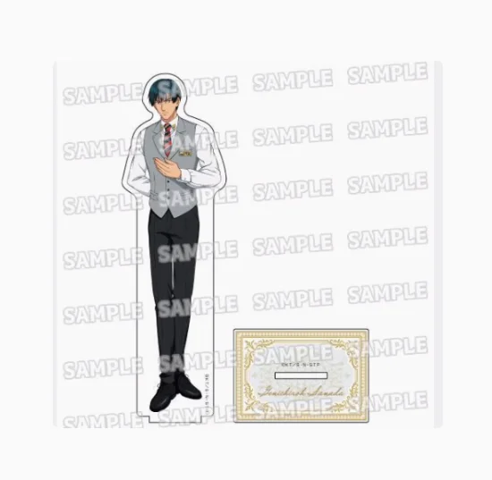

Anime New prince of tennis Ryoma Echizen Server Series Stand Figure Acrylic Model Plate Cosplay Collection Desktop Decor