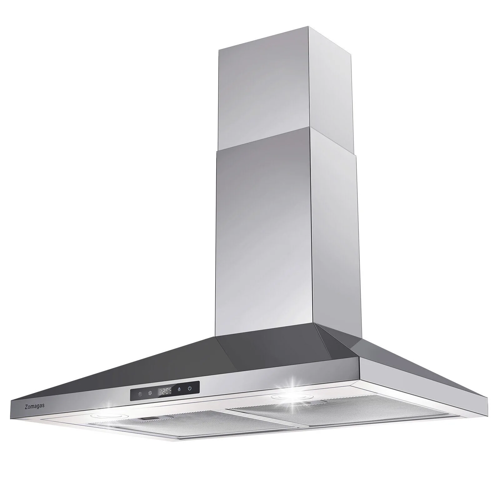 Wall Mount Kitchen 30 inch Duct Convertible Range Hood 700CFM, 3 Speed Fan LED Light Range Hood USYS0375A