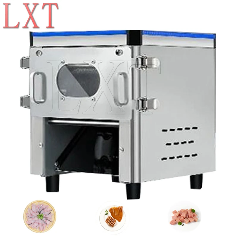 Two In One Slice Meat Into Slicers Meat Diced Cutter Machine Meat Shredding Machines