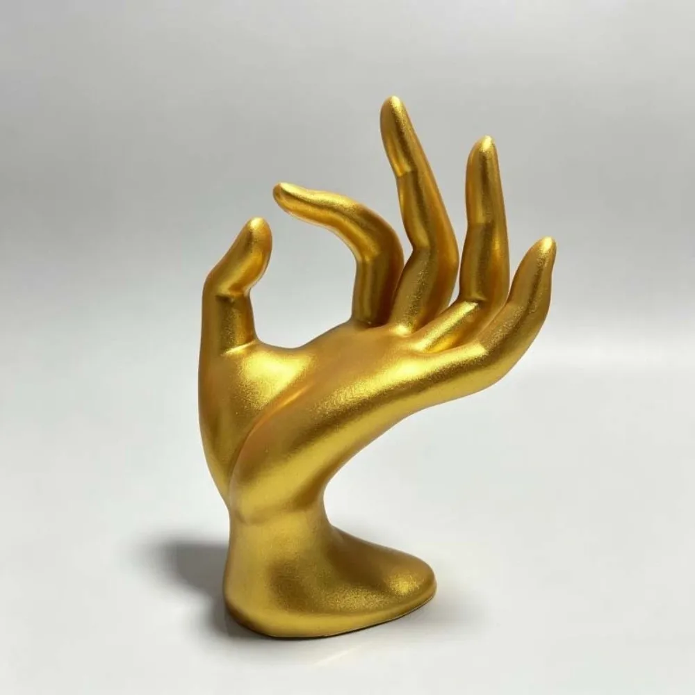 3D-gedrucktes Schmuckdisplay-Handmodell, eleganter, stabiler Armbandhalter, langlebiges, realistisches Schaufensterpuppen-Handmodell für den Heimgebrauch – Detail 6