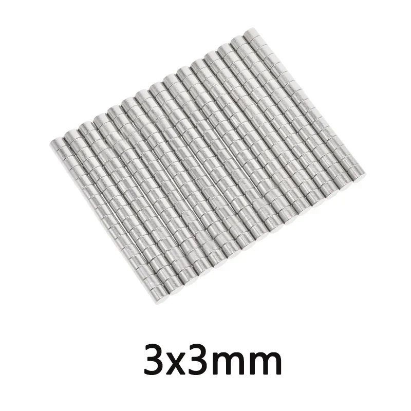 3x3 Search Minor Disc Magnet 3X3mm Bulk Small Round Magnets 3*3mm Neodymium Round N35 Strong Magnets 3*3