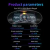 Für Opel Insiginia Buick Regal 2009 2014 2015 2018 2020 2024, Auto Zubehör Instrument Panel LCD Dashboard Tacho Cluster 5
