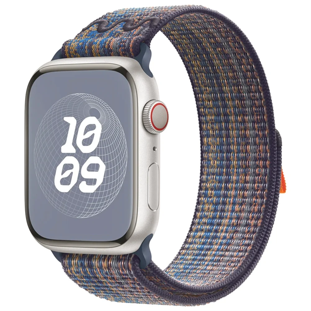 Nylon-Sportarmband für Apple Watch 46 mm 42 mm 49 mm 45 mm 41 mm 44 mm 40 mm Band für IWatch Ultra 1-3 Serie 11 10 9 8 7 6 SE 5 4 3