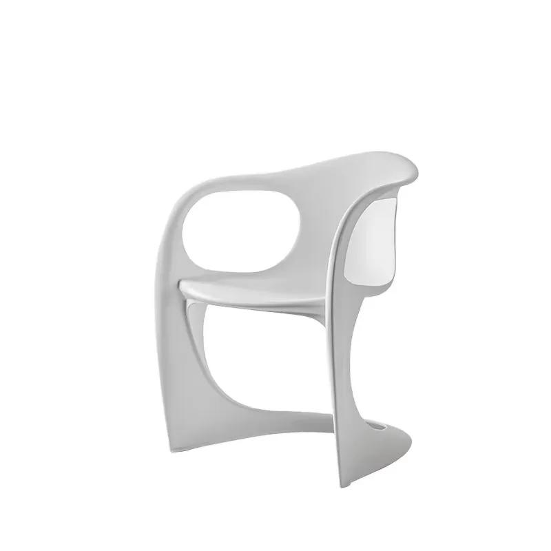

Modern minimalist home dining chairs, balcony lounge ribbon chairs, dining chairs, balcony lounge armrest chairs