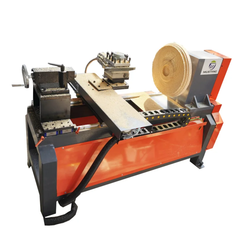 MT5045 AutomaticWoodworking Lathe with Motor New Product and Automatic Tool Changer for Large Disk Manufacturing