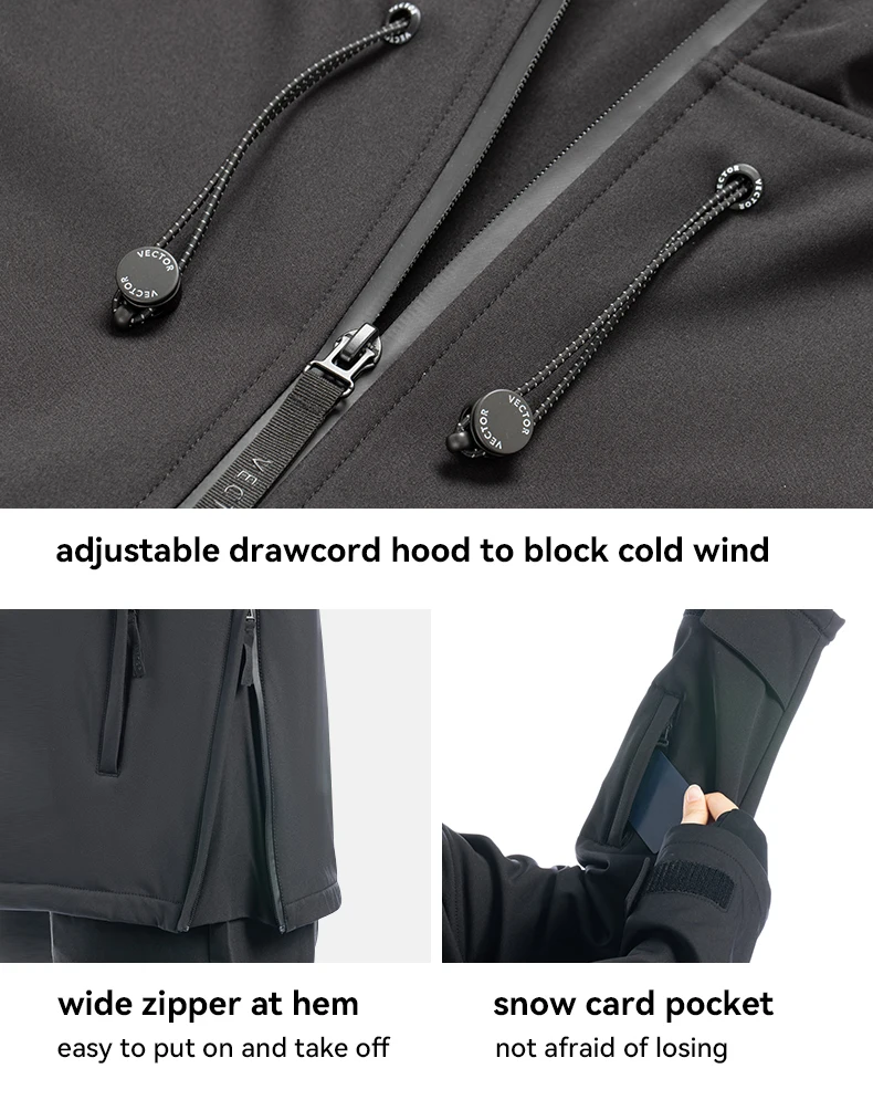 Giacca o pantaloni sci VECTOR HXF70077, separati