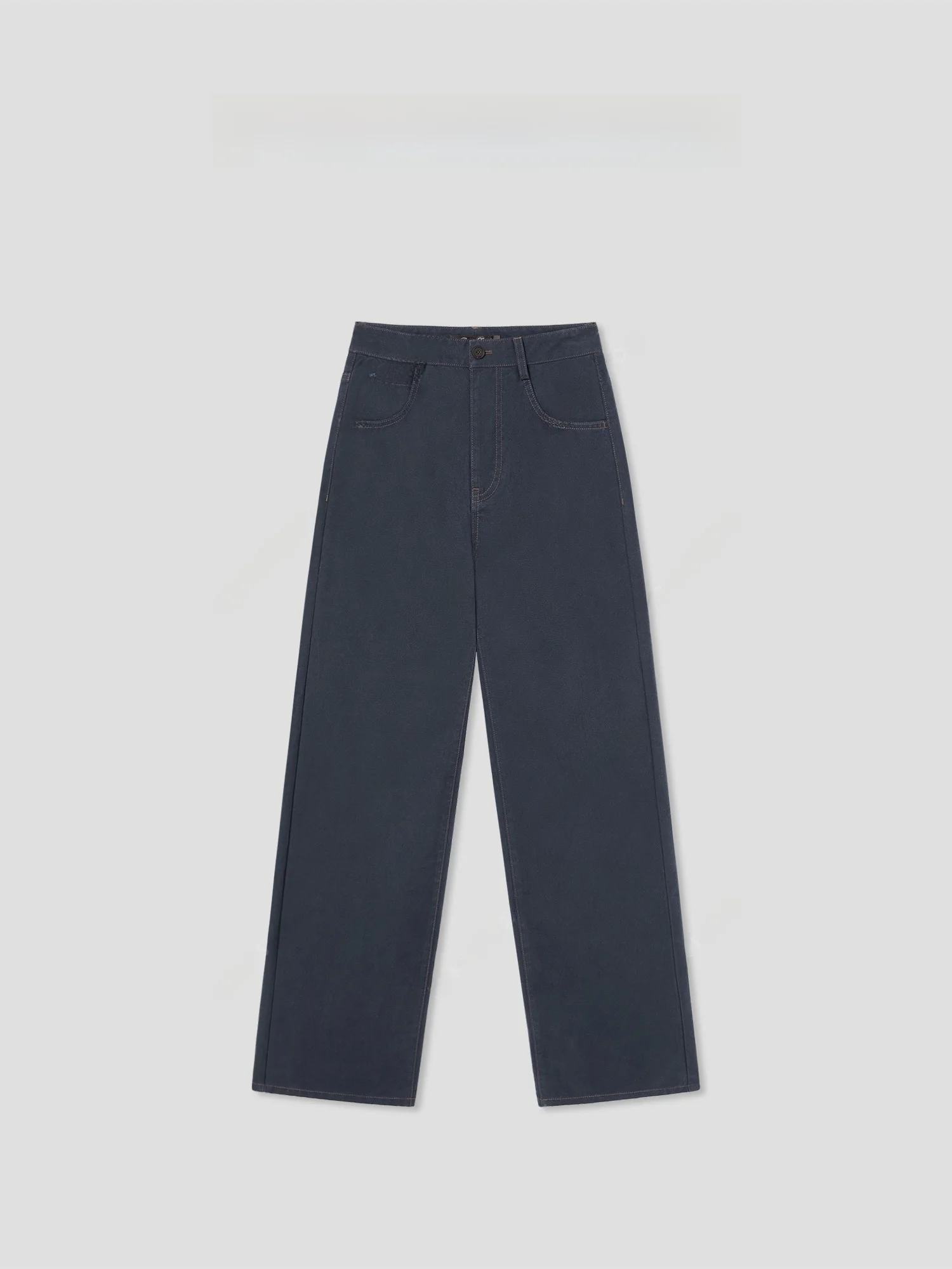 

Американские ретро-брюки из смесового хлопка и полиэстера, прямые, с эффектом потертости, повседневные, с высокой талией, широкие штанины, для зимы