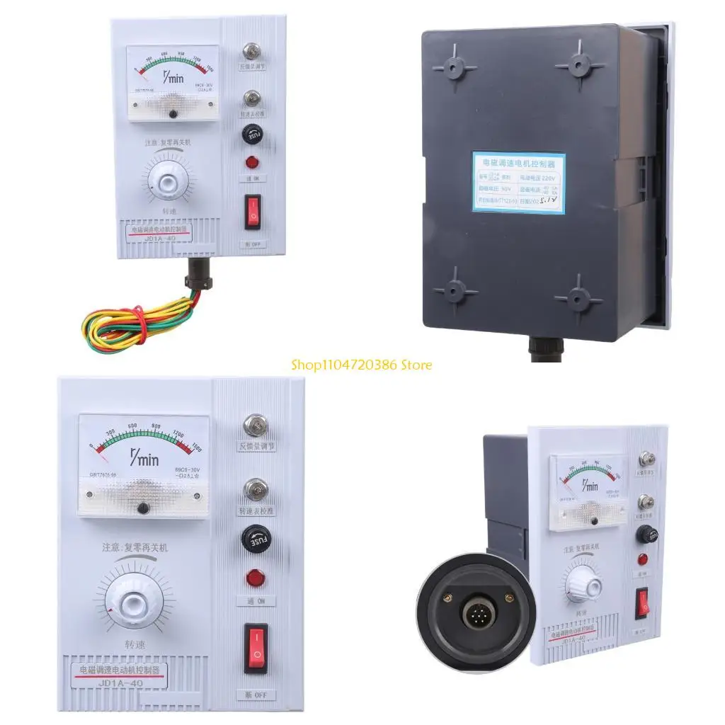 

K0EA Professional JD1A-40 Контроллер скорости двигателя с кнопкой для асинхронных двигателей, обеспечивающий простую регулировку