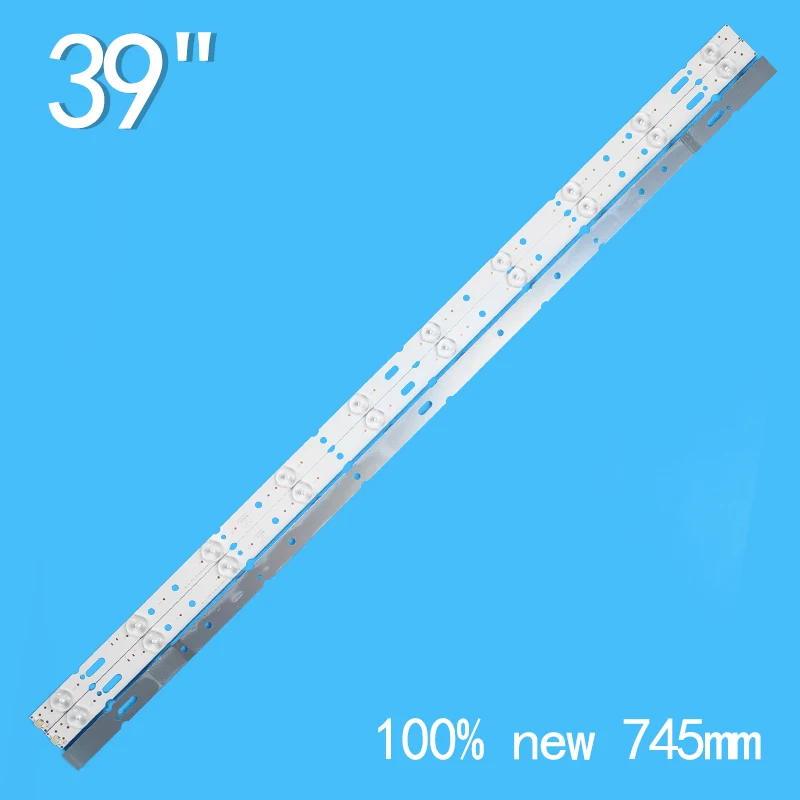 3pcs/set LED bar for KJ395D10-ZC14F-01 KJ395D10-ZC14F-02 303KJ395033 TS40 D40LW1000 HD40L41A-V02 JVC LT-40N530AA 303KJ395032