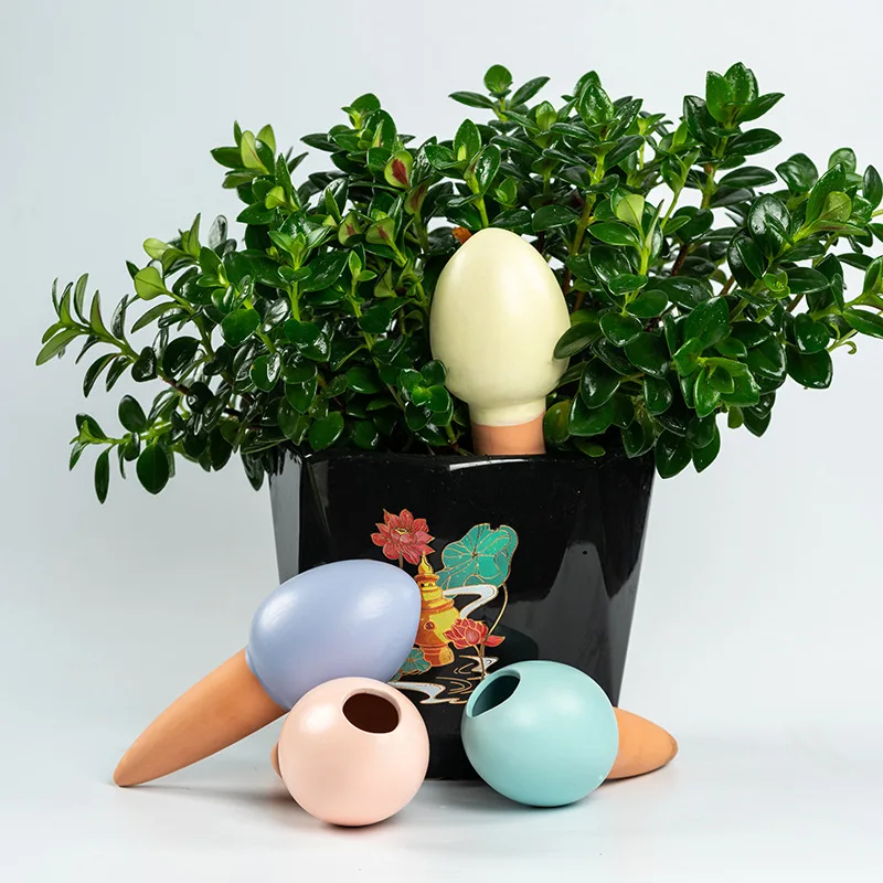 Terracotta Self Watering Spike,Watering Globes for Indoor Outdoor Plants,Slow Release Plant Self Watering Planter Insert Devices