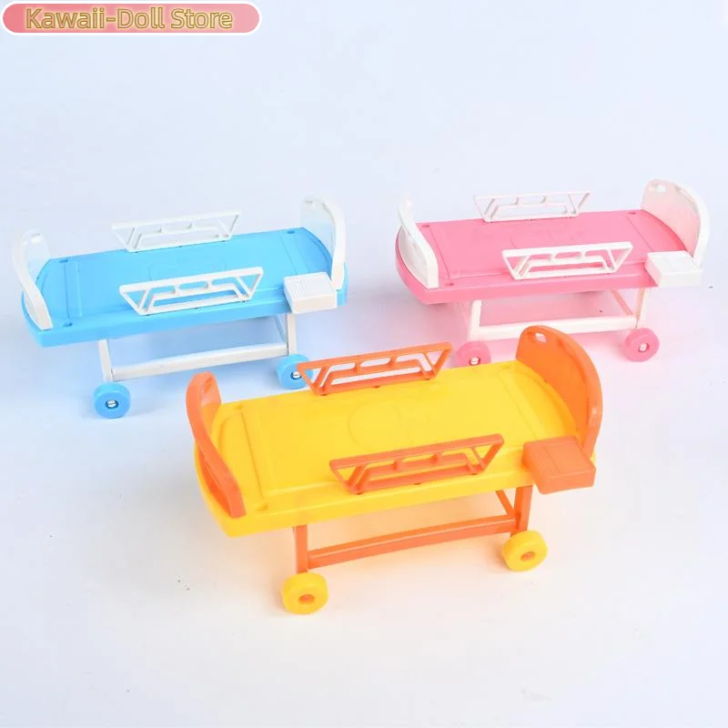 1 Peça Cama de Hospital de Simulação para Brincar de Médico e Enfermeiro(a), Acessório de Brinquedo para Bonecas, Cama Médica, Brinquedo Infantil para Casa