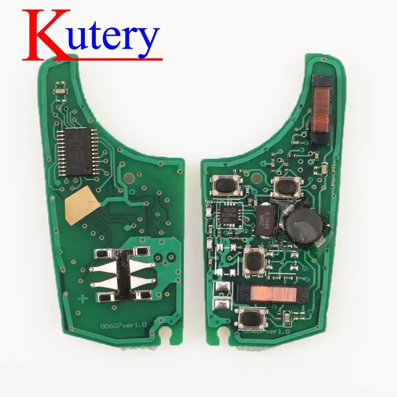 jingyuqin 315/433MHZ ID46 Chip Zdalnie sterowany kluczyk samochodowy Płytka drukowana do Chevrolet Cruz Aveo Opel Buick Verano Encore FOB Hitag2