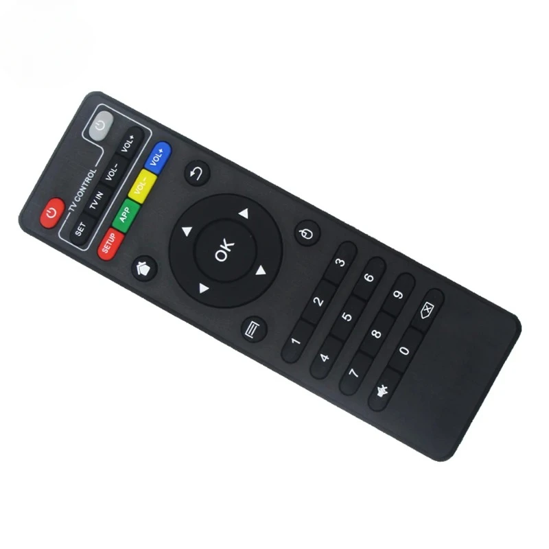 TV Box Fernbedienung Für H96 X96 mini MAX/V88/TX6/T95X/Z Plus/TX3 M12 MXQ Universal Android TV BOX Lernen Fernbedienung – Detail 2