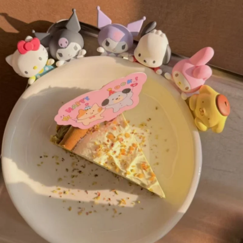 

SANRIO CHARACTERS HIPPERS DECORATIVE MINI FIGURES Series Blind Box Guess Bag Original Toys Doll Cute Anime Figure Ornaments Gift