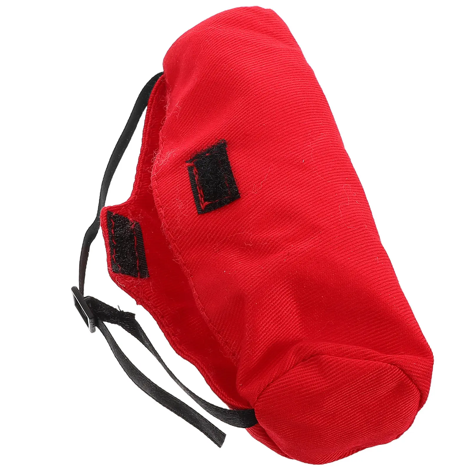 

Mini Soldier Backpack Red Travel Accessories 12 Inch Action Figures Bag for Dollhouse Display Sports Use Small