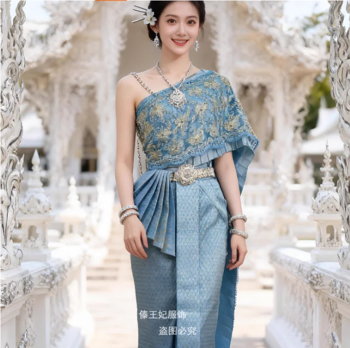 

New Thai Traditional Clothing Women's High end Restaurant Hotel Work Clothes