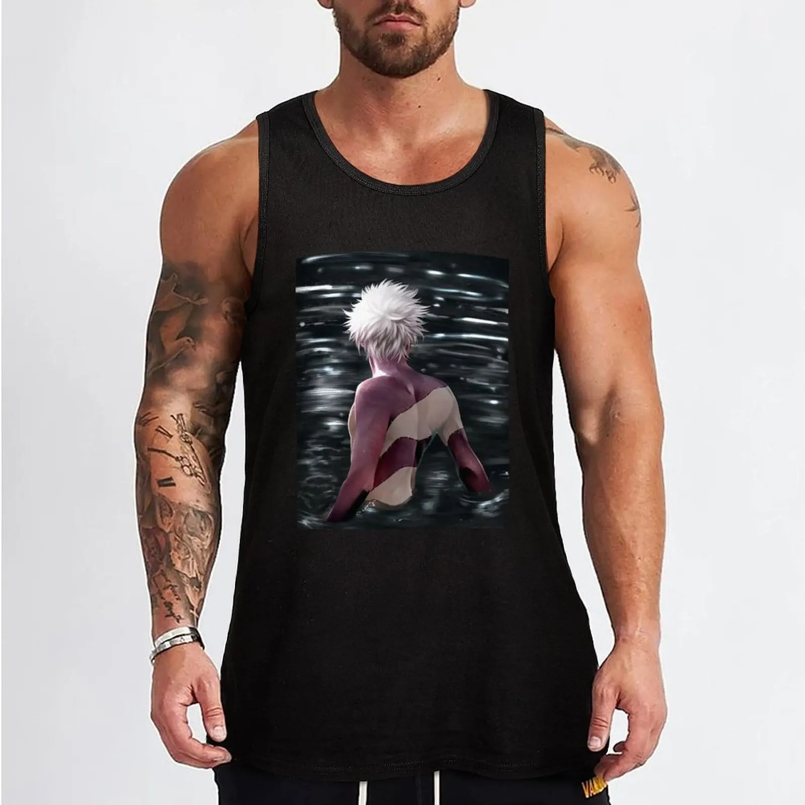 Lost sea Tank Top gym t-shirts Working vest