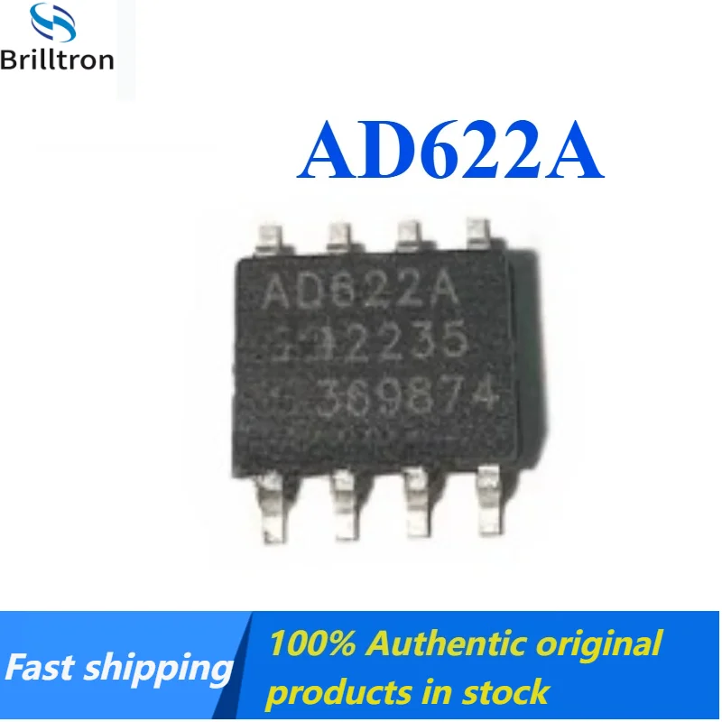 10-30PCS New AD622A AD622AR AD622ARZ Full Operational Amplifier SOP8  Brand New Original in Stock , Fast Shipping.