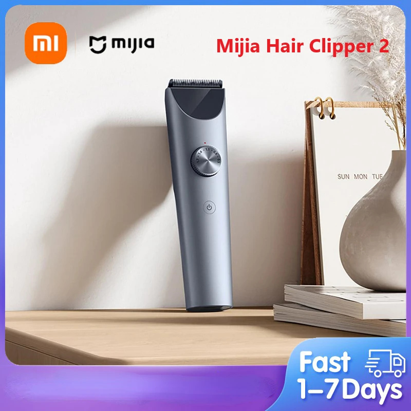 

Xiaomi Mijia Hair Clipper 2 Hair Trimmer Professional Beard Cut Machin IPX7 Waterproof Wireless Haircut Machine Mijia Clipper 2