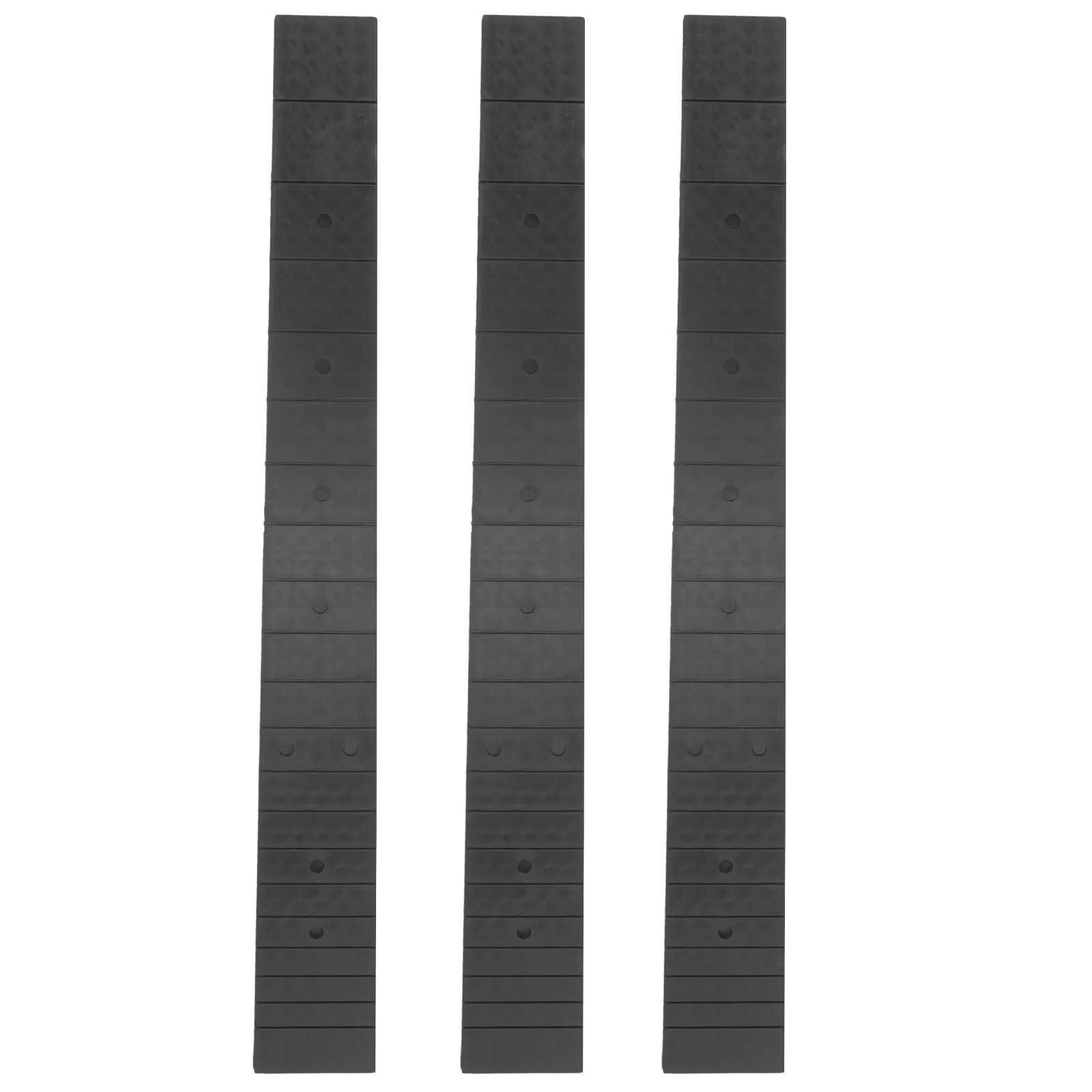 

3Pcs Headless Guitar Neck Folk Guitar Fingerboard Replacement Parts ABS Sturdy Material Suitable Ukulele and Acoustic Guitars