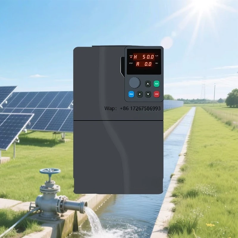 30kw 3 Phase VFD MPPT Solar DC/AC Converter 22kw Submersible Pump Inverter Hybrid 22kw Solar Pump Inverter Frequency Conversion