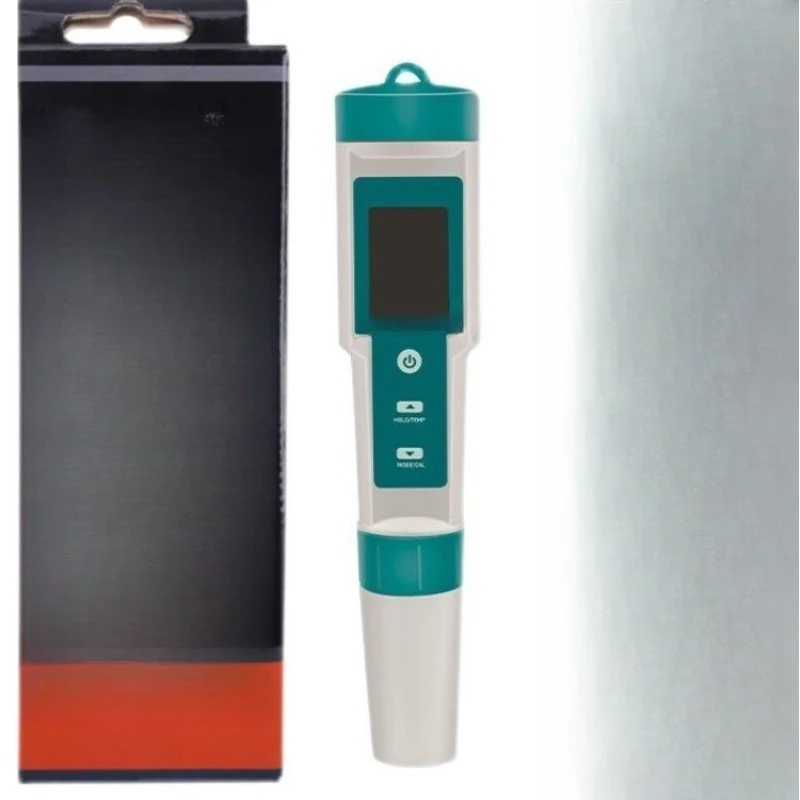 Seven-in-one water quality test pen test pH meter/TDS/TEMP/EC/salinity/SG/O RP detector to measure water