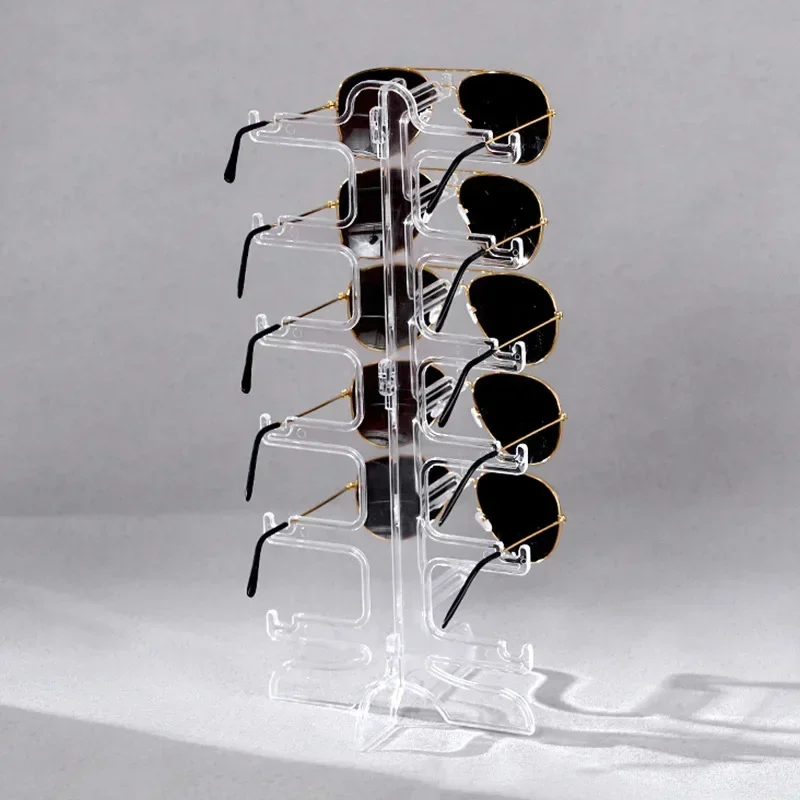 1PC New Perforation-free Multi-functional Multi Layer Display Rack Desktop Storage Rack Glasses Storage Rack
