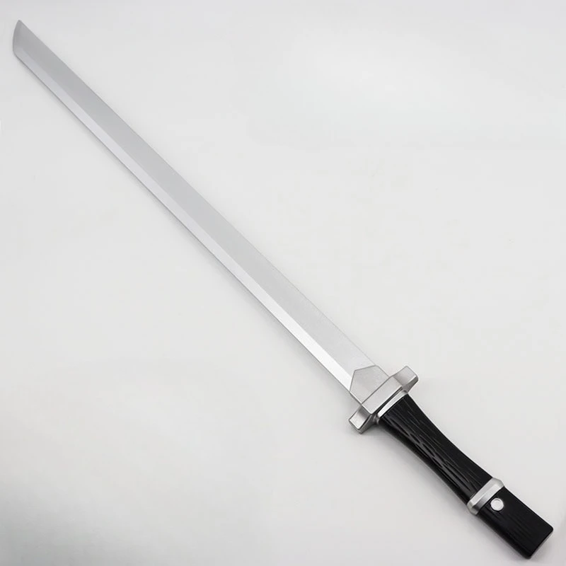 100cm/33.37in Medieval Sword PU Game Peripherals Cosplay Samurai Katana Model Props Outdoor Toys Ornaments Crafts Boyfriend Gift