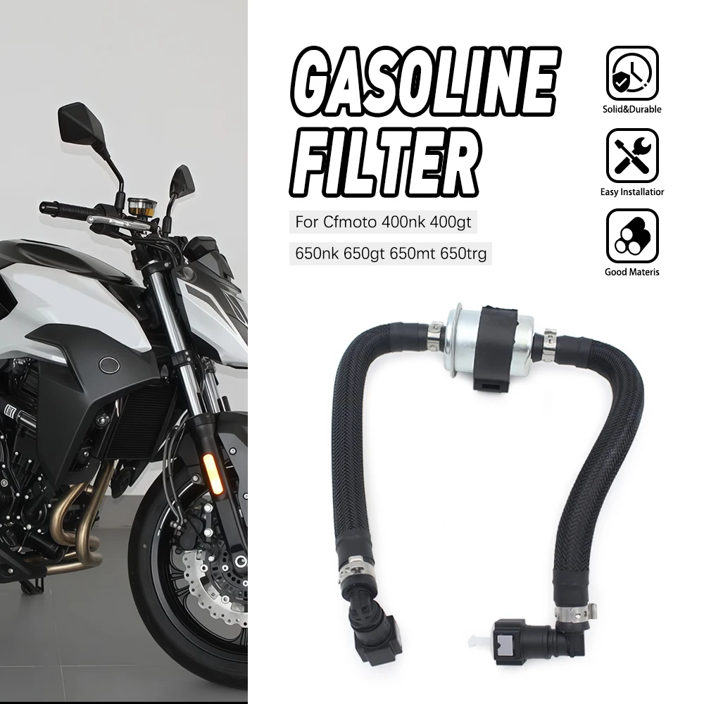 

Motorbike High-pressure Fuel Pipe For Cfmoto 400nk 400gt 650nk 650gt 650mt 650trg Oil Pipe Filter Cup Kit Motorcycle Part