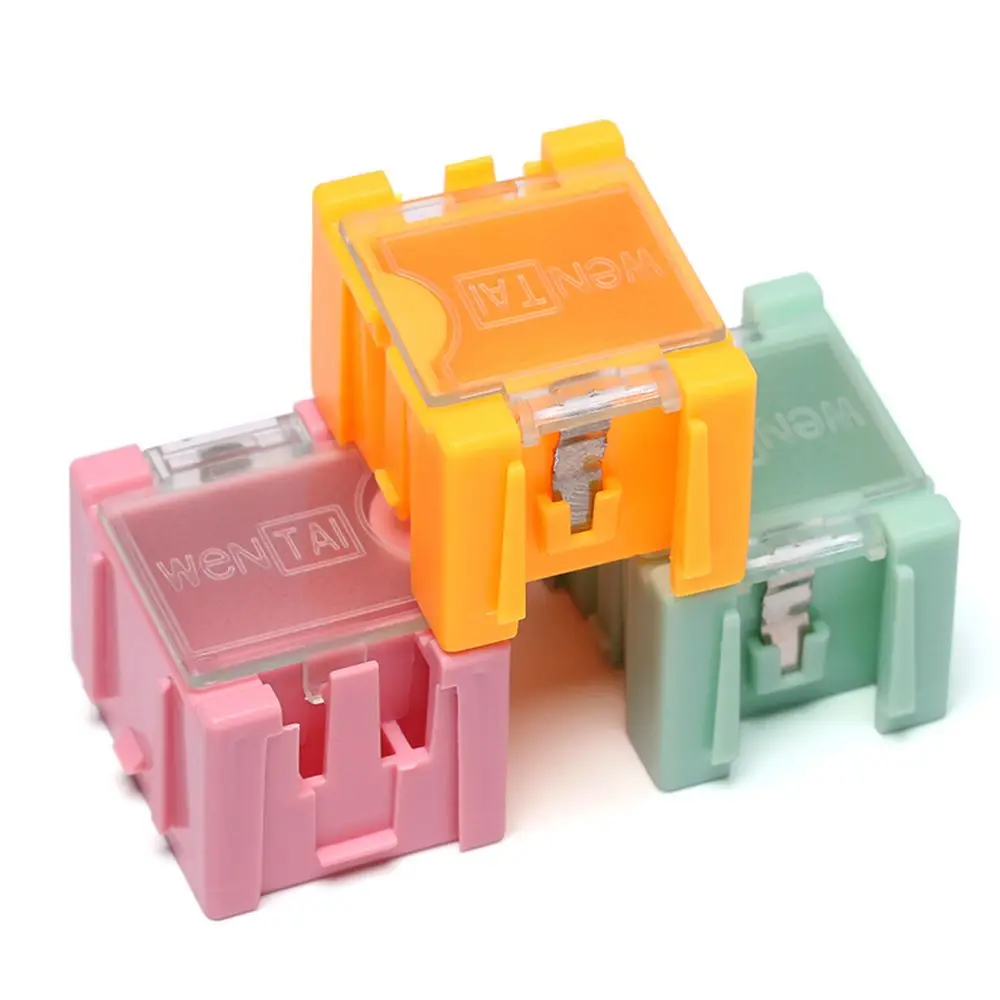 5/10/20pcs SMD SMT component container storage boxes electronic case kit Automatically up patch box