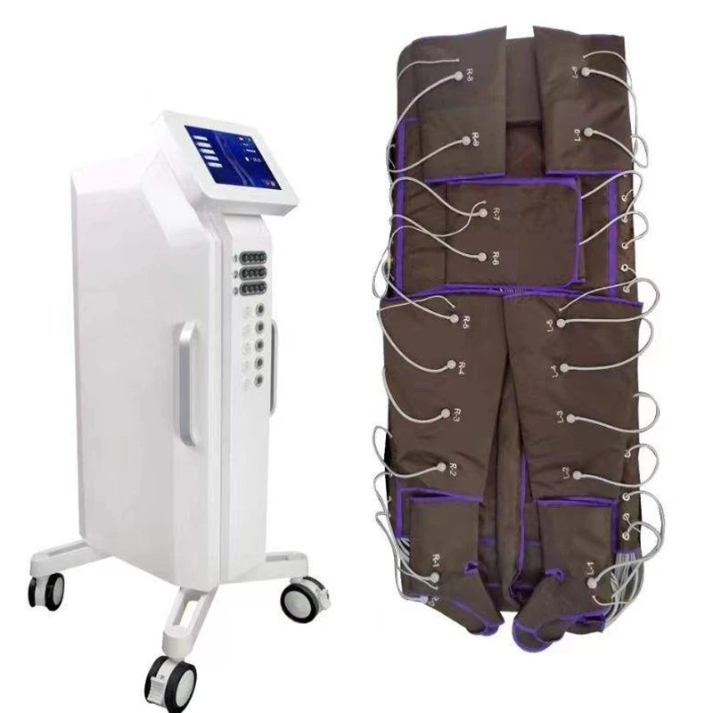 Latest 3-in-1 Pressotherapy Sauna Blanket & Weight Loss with Skin Tightening Light Therapy for Fat Burning