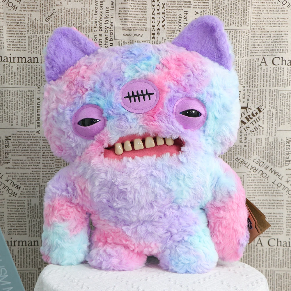 BIGGER FUGG Fuggler Original Plush Toys 35-45CM Ugly Tooth Monster Hairless CAT Pillow Stuffed Filled Doll Room Decoration Gift