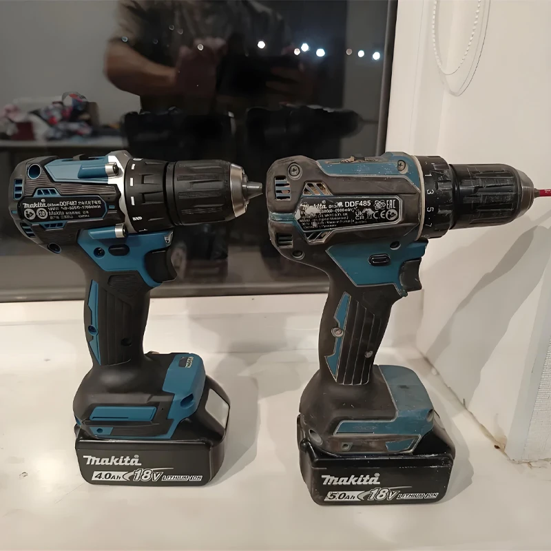 

Original Makita DDF487 Cordless Driver Drill Brushless Electric Impact Screwdriver Rechargeable Power Tool 18V with Battery