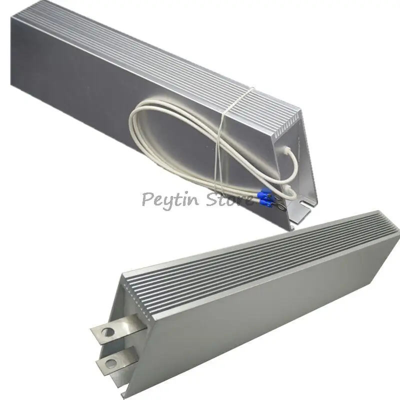 

1Pc RXLG Inverter Brake Aluminum Case Brake Resistance 1000W 1/3/4/5/6.7RJ~300RJ Aluminum Case Resistor