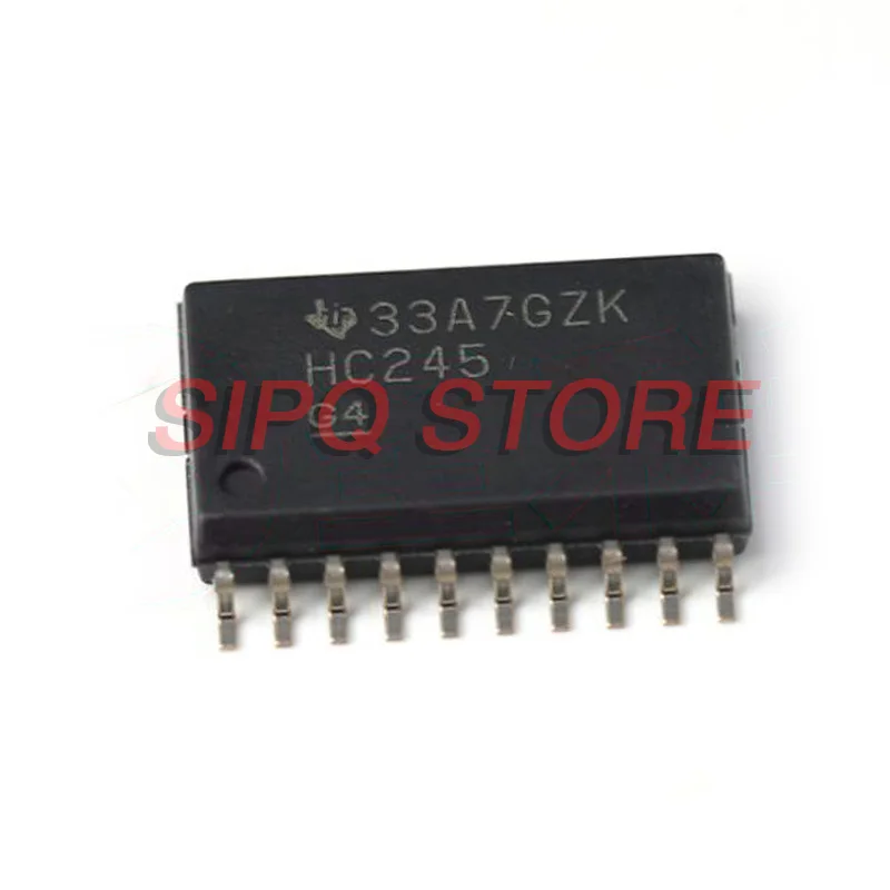 10PCS/LOT SN74HC245DWR SN74HC245 HC245 SOP-20-300mil OCTAL BUS TRANSCEIVERS WITH 3-STATE OUTPUTS New Original