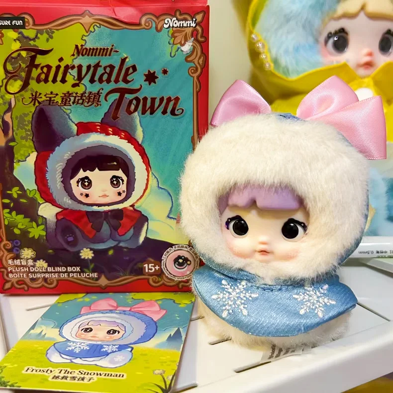 

Nommi Nuomi Fairy Tale Town Series виниловая кукла с лицом слепая коробка модный кулон орнамент милый подарок на день рождения для детей и коллекционеров