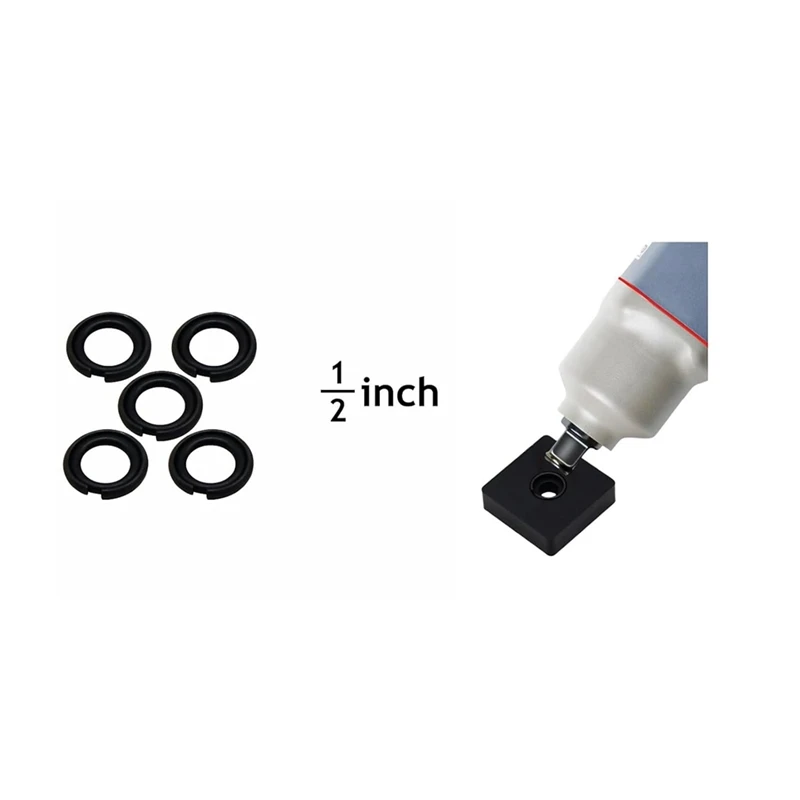 최고 상품(4+4 세트) 전기/공압식 임팩트 렌용 O-링이 있는 1/2 및 3/8인치 임팩트 고정 링 클립 마찰 링