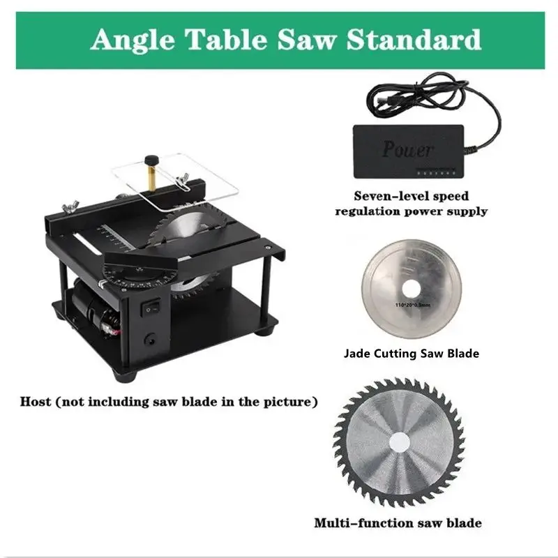 เลื่อยวงเดือน WX-35 0-45 ° ความเร็วในการตัดงานไม้ที่ปรับมุมได้ 10000 รอบ/นาที สำหรับงานฝีมือโมเดลไม้ การตัดโลหะ