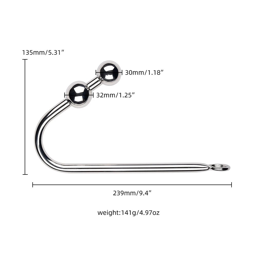 1pcs, BDSM metal anal hook, flirtatious masturbation vaginal hook, BDSM accessories, adult sex toys