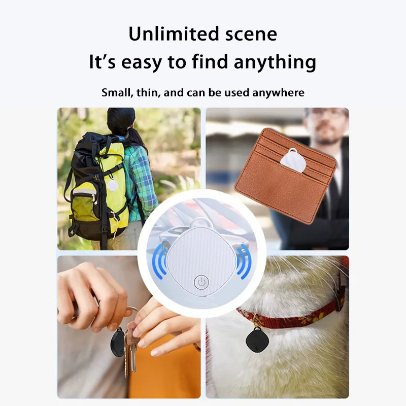 Xiaomi Smart Finder Mini Portable Locator Bluetooth Airtag Tracker Children Wallet Locator Device Locator Anti Loss Location