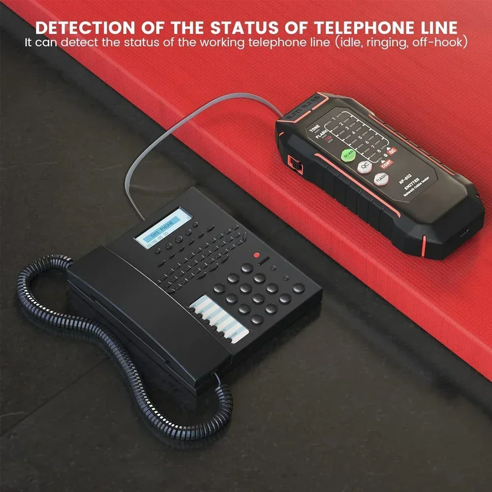 11.11 promoção noyafa NF-802 lan testador rede fio tracer cabo rastreador rj45 rj11telefone linha localizador reparação networki