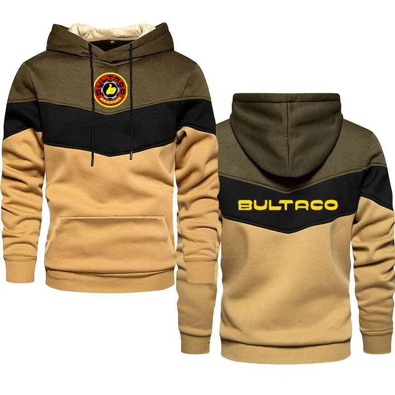 bultaco Motorcycle men's hoodie oversized sweatshirt top Spring Autumn sportswear fashion casual hip hop men's clothing