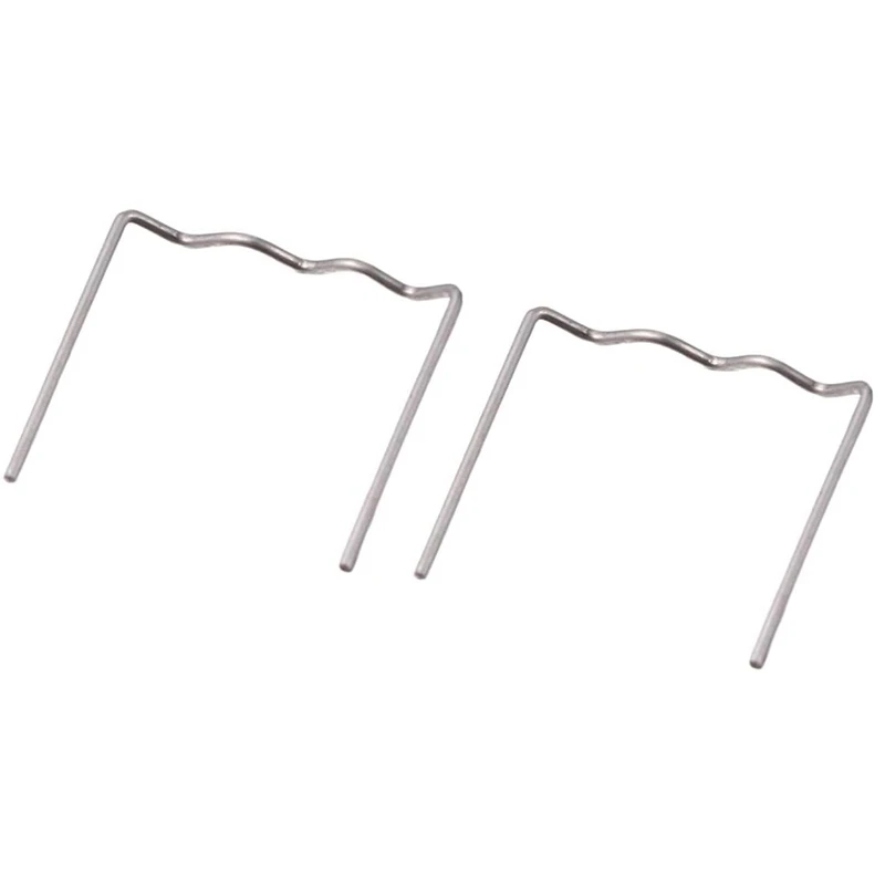 1000Pcs Hot Staple Repair Machine Plastic Welding Hot Stapler Auto Bumper Repair Pre Cut For All Cars Flat Angle