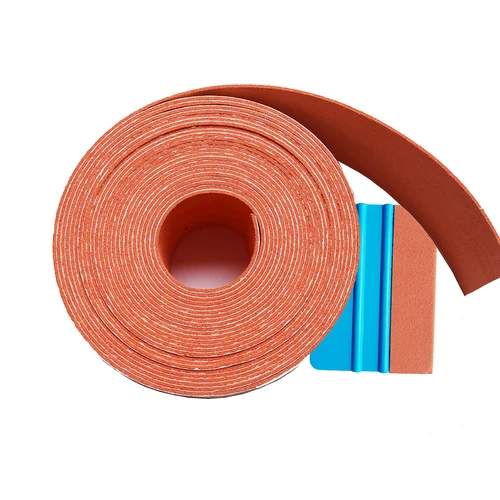 Imagen 1 del producto Tela de gamuza sin rayar para envoltura de fibra de carbono, escurridor de vinilo para coche, herramienta de tinte de ventana, 15/10/5 metros, A18