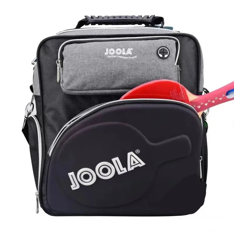

JOOLA Ping Pong Balls Bag Waterproof Multi-functional Sports Bag with Separate Shoe Zone Extra Large Space Paddles Accessories