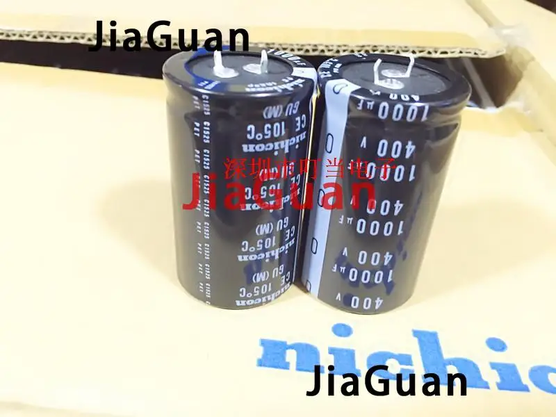 4pcs Genuine NICHICON GU 400V1000UF 35X60mm electrolytic capacitor 1000uF/400v CE 105 degrees 1000uf 400v gu